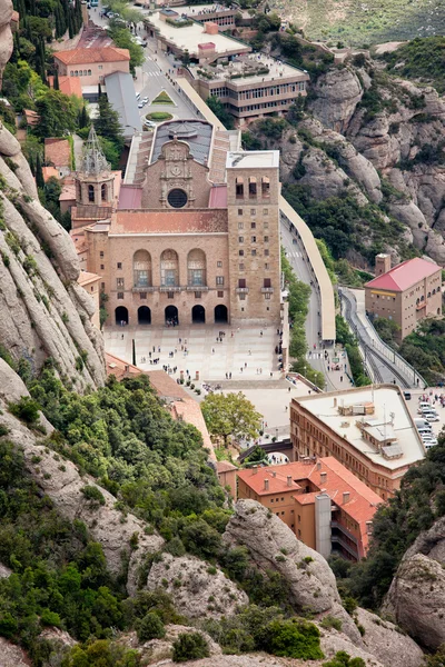 Yukarıdaki Montserrat monastery — Stok fotoğraf