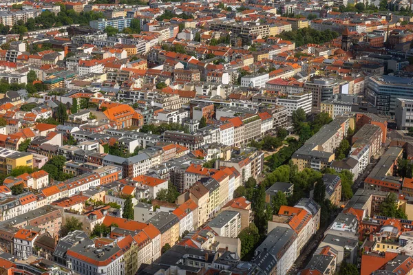 Stad Berlijn Hoofdstad Van Duitsland Luchtfoto Stadsgezicht — Stockfoto