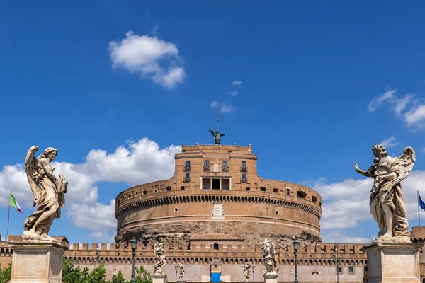 Stadt Rom Italien Castel Sant Angelo Burg Des Heiligen Engels — Stockfoto