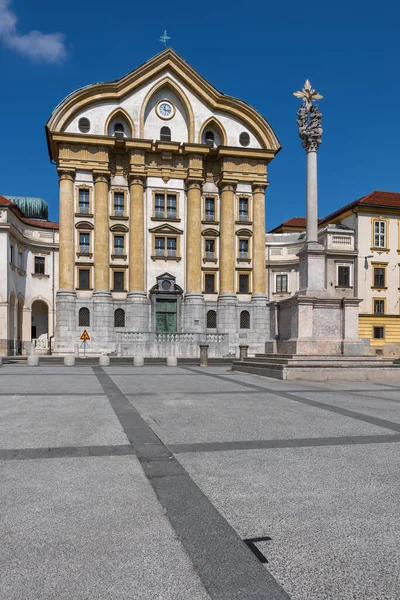 Ursuline Church Holy Trinity Baroque Style City Landmark 1726 Holy — Stock Photo, Image