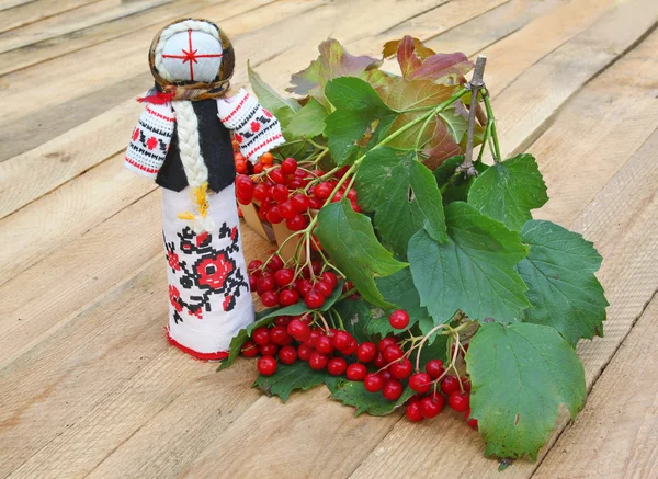 Tradicional ucraniana boneca vigiada "motanka" — Fotografia de Stock