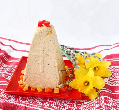 geleneksel Rus lor Paskalya pasta