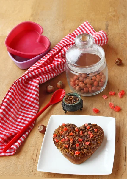 Sweet chocolate valentine — Stock Photo, Image