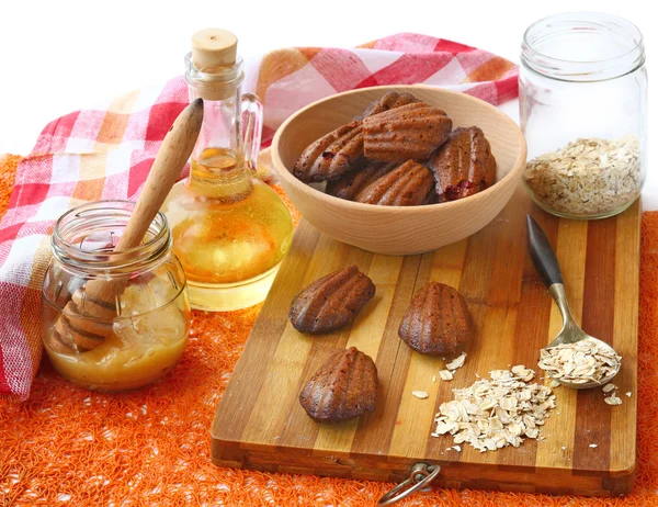 Capitán Delgado veganos de avena, miel y aceite de oliva — Foto de Stock