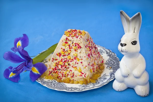 Easter cake of cheese — Stock Photo, Image