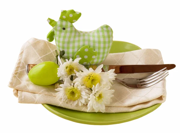 Easter table setting — Stock Photo, Image