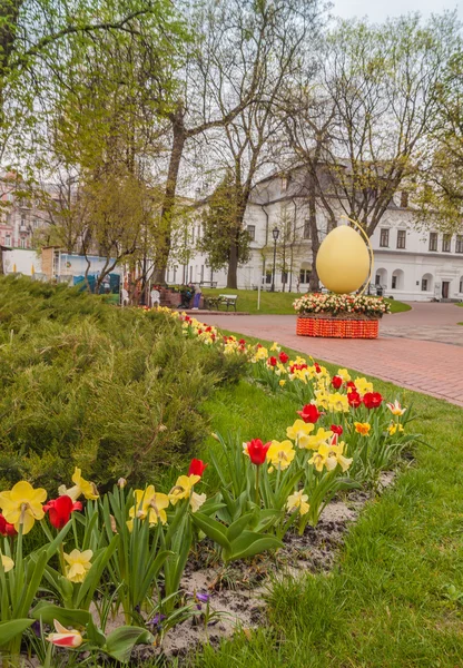 Ukrainian festival of Easter eggs — Stock Photo, Image