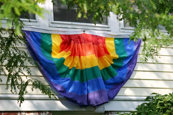 Banner do orgulho gay — Fotografia de Stock