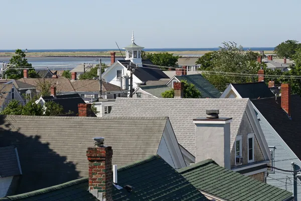 Rooftops and Coast — Stock Photo, Image