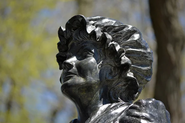 Estátua de bronze — Fotografia de Stock