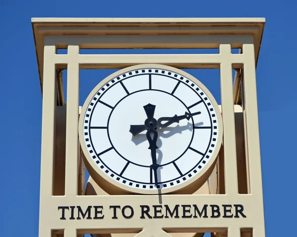Мемориальные часы — стоковое фото