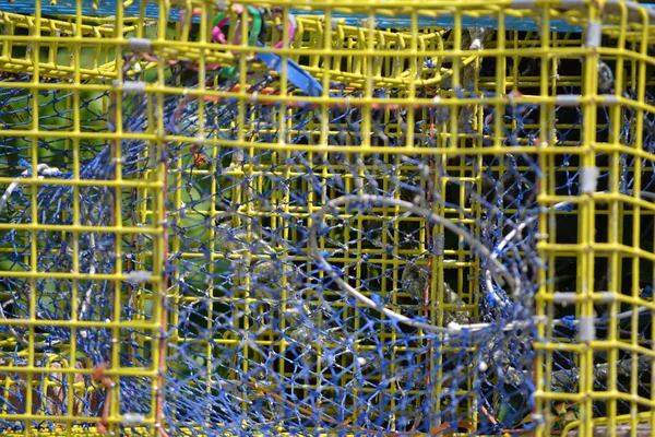 Steel Lobster Trap — Stock Photo, Image