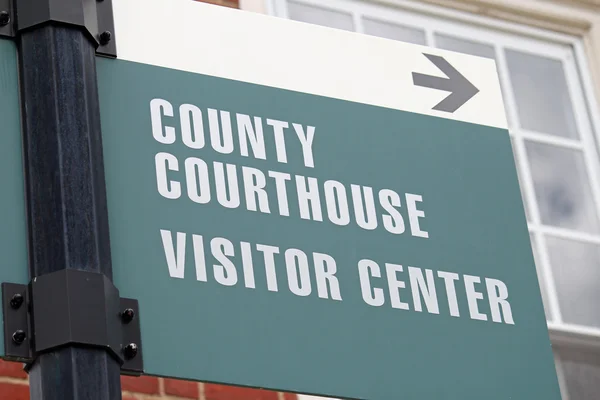 Courthouse Sign 2 — Stock Photo, Image