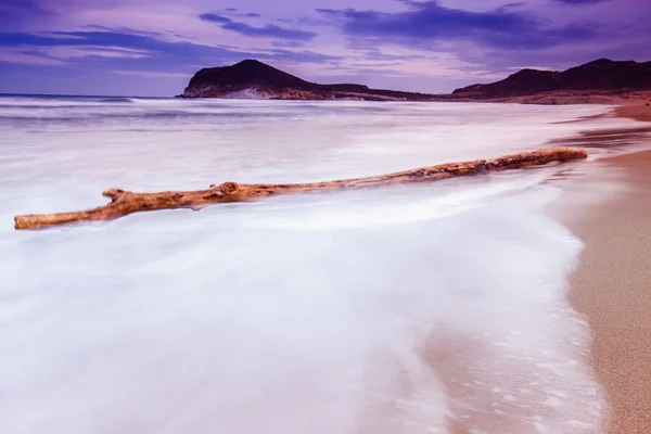 Spiaggia e mare genovesi — Foto Stock