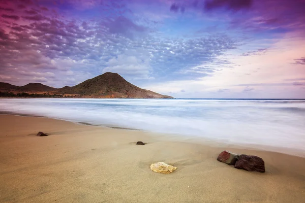 Genoveses praia e mar — Fotografia de Stock