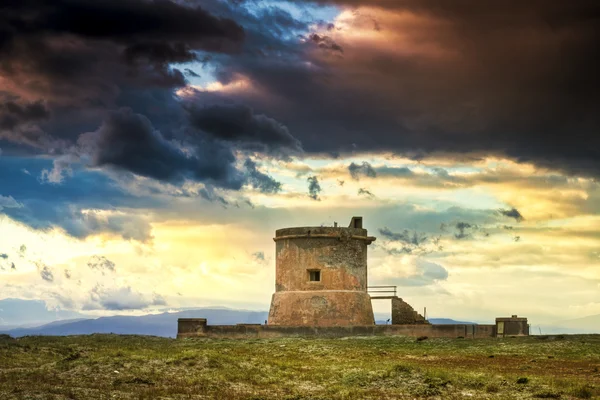 Atardecer vista cielo — Foto de Stock