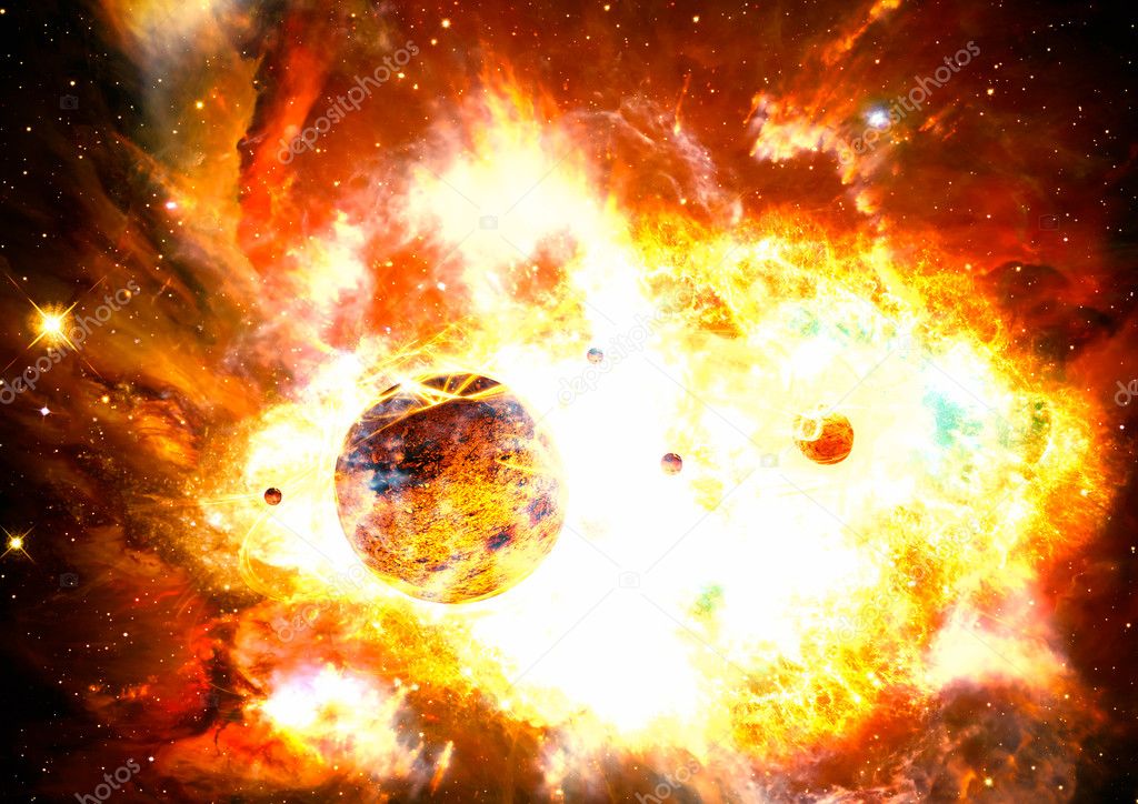 nuclear explosion in the galaxy
