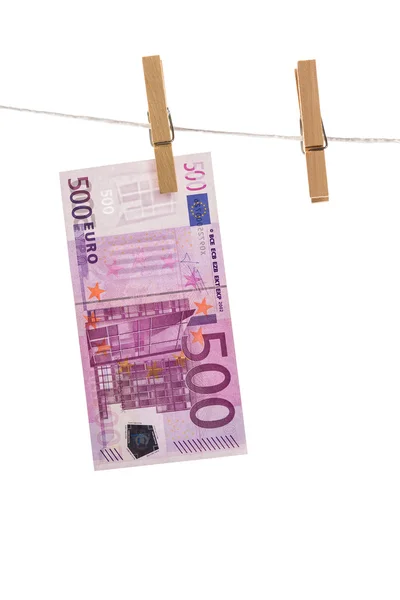 Euro money laundering — Stock Photo, Image