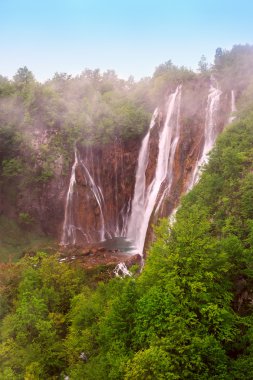Şelalenin plitvice Milli Parkı, Hırvatistan