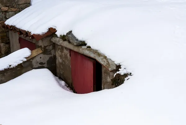 Paisagem inverno — Fotografia de Stock