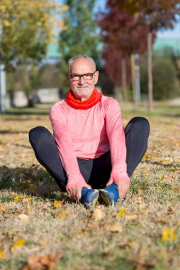 Komuta sizde parkta egzersiz