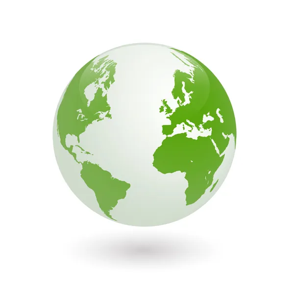 Earth Globe — Stock Vector