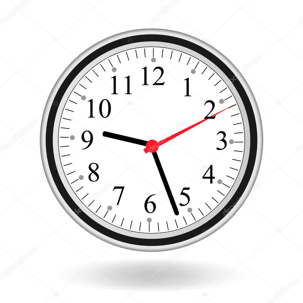 Reloj despertador Vector de stock 27421655 de nmarques74