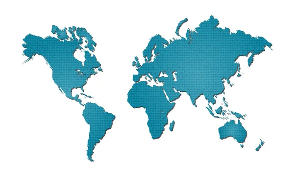 Mapa mundial — Foto de Stock