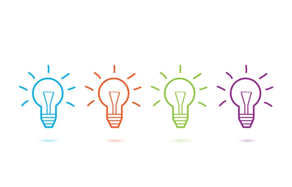 Idea Bulbs — Stock Photo, Image