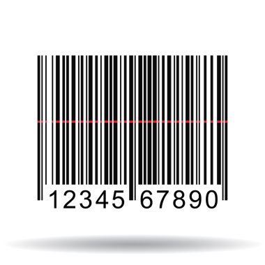 Barcode, Vector Illustration clipart