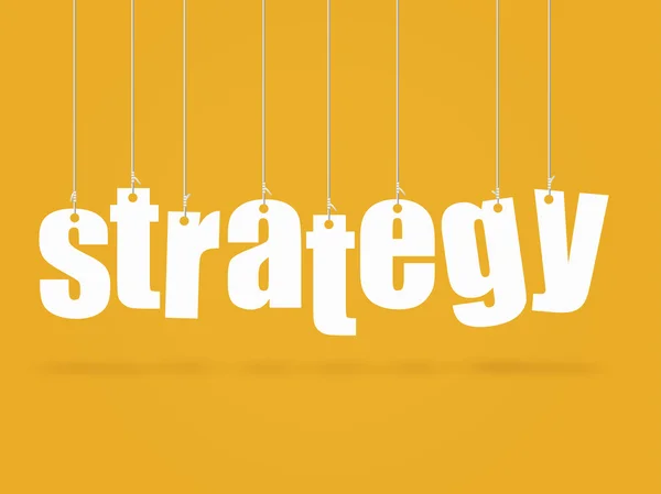 Strategie — Stockový vektor