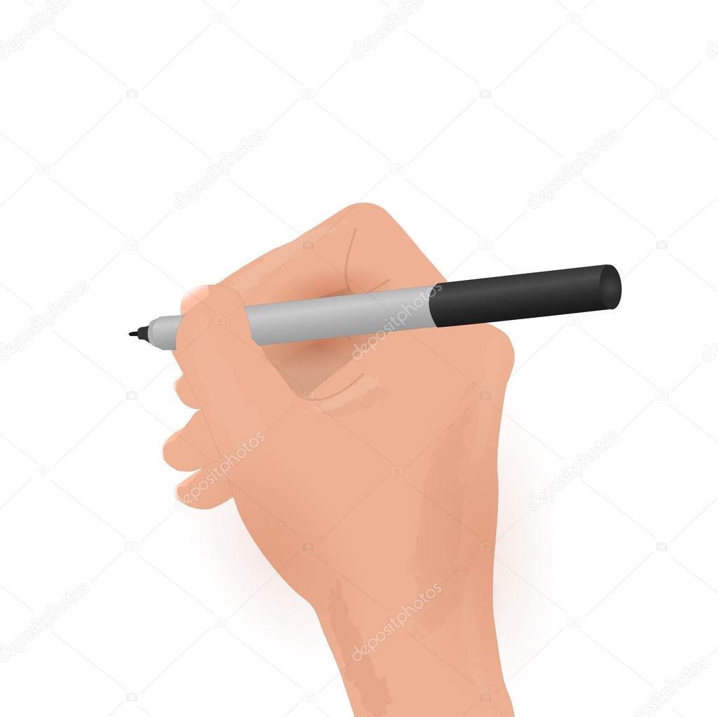 Hand Writing, Illustration