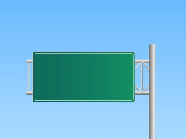 Highway Sign — Stock Vector