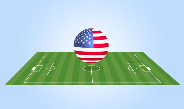 Fútbol de Estados Unidos — Archivo Imágenes Vectoriales