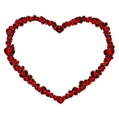 daha fazla kalp kalp şekilden