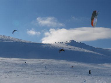Snowkite
