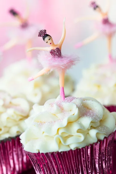Ballerina-Cupcakes — Stockfoto