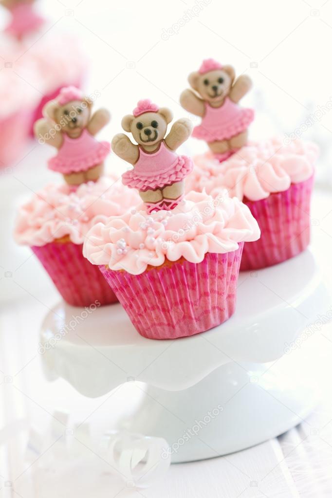 Ballerina cupcakes