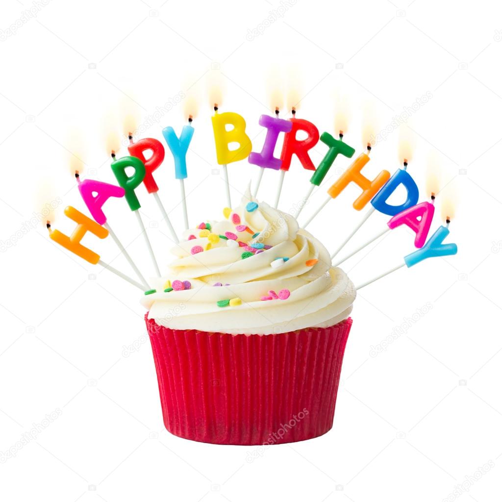 Birthday cupcake — Stock Photo © RuthBlack #27394979