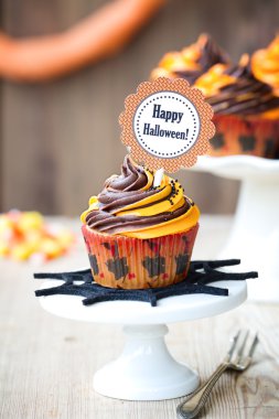 Cadılar Bayramı cupcake