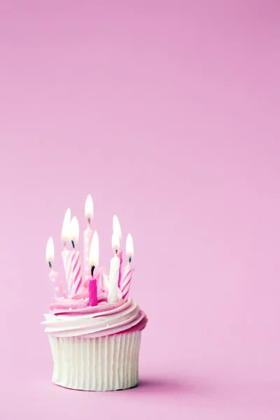 Cupcake Ulang Tahun — Stok Foto
