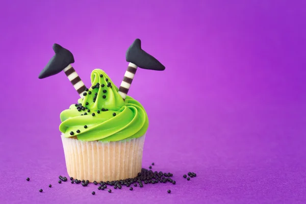 Cadılar Bayramı cupcake — Stok fotoğraf