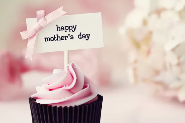Dia da mãe cupcake — Fotografia de Stock