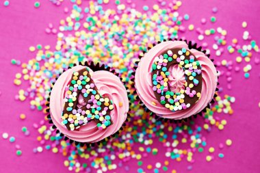 40th birthday cupcakes clipart