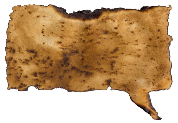 Dymek z starego spalonego papieru — Zdjęcie stockowe
