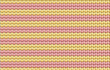 vektör arka plan sorunsuz. pembe ve sarı çizgili örme kumaş