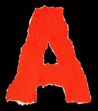 renkli kağıt yırtık hurda mektuplar. mektup bir