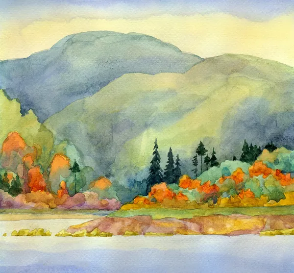Autumn Lake — Stock Photo, Image