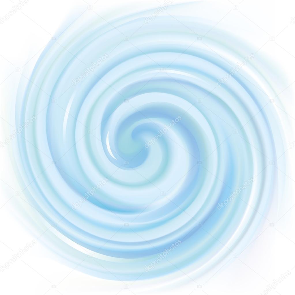 Vector background of blue swirling texture