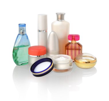verschillende cosmetica voor skin care